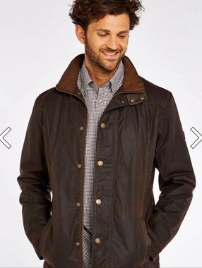 DUBARRY OF IRELAND Carrickfergus Men's Waxed Cotton Jacket (Java)